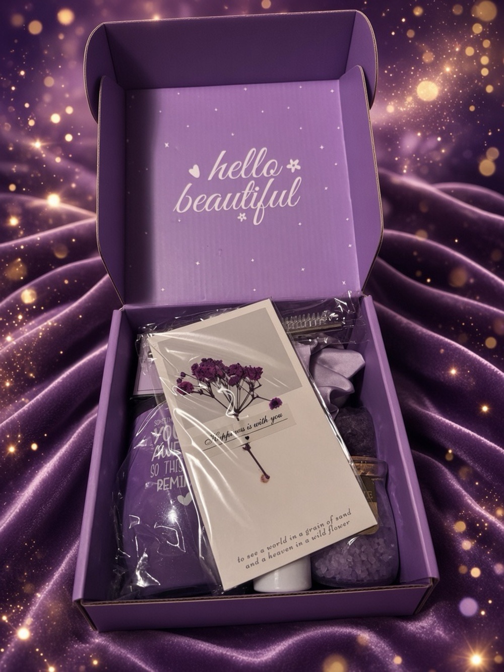 You Are Awesome Lavender Spa Gift Set - Purple